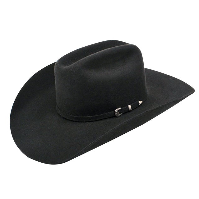 Ariat 3X Wool Hat Black Double S Crown